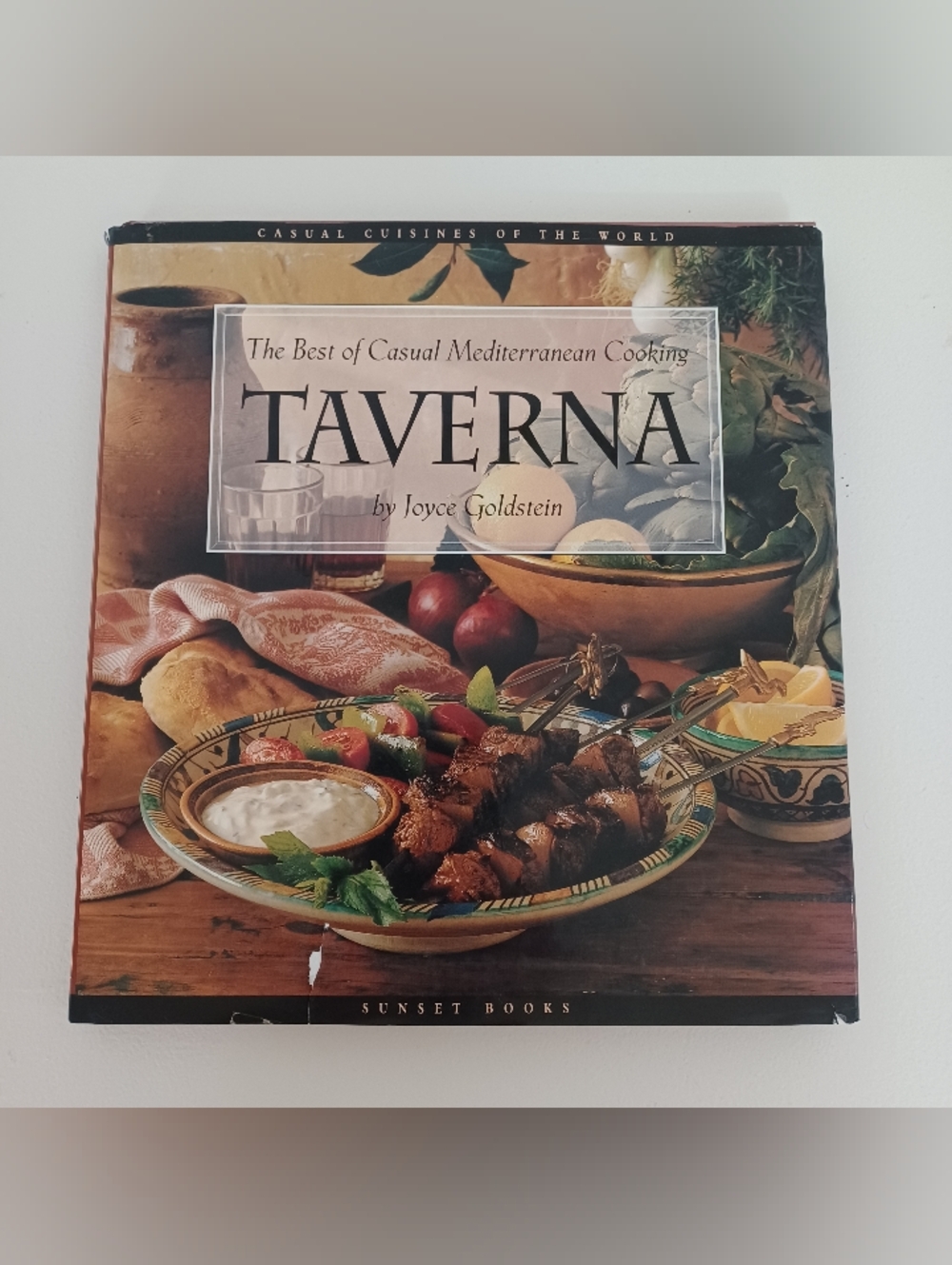 Taverna: The Best of Casual Mediterranean Cooking Cookbook by Joyce Goldstein
